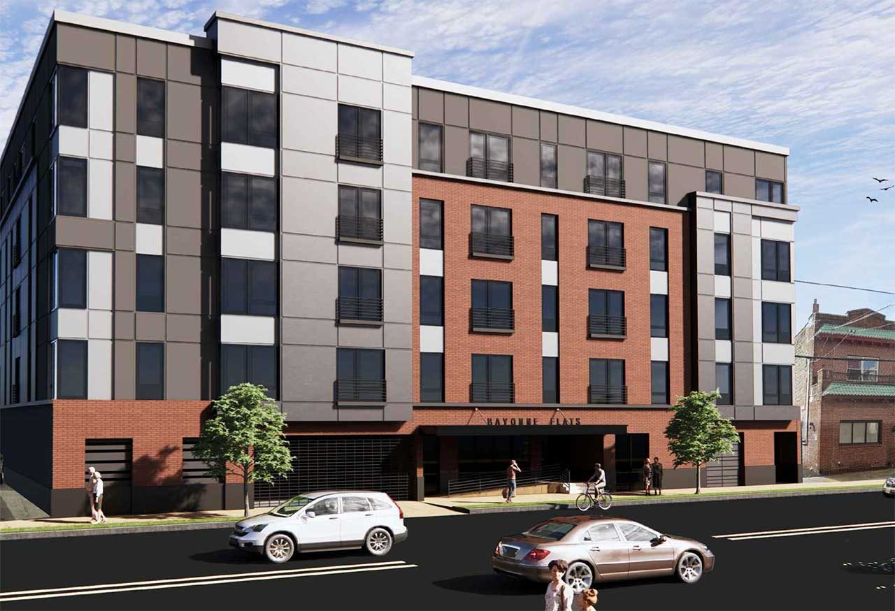 E Lofts residential building, Bayonne, NJ