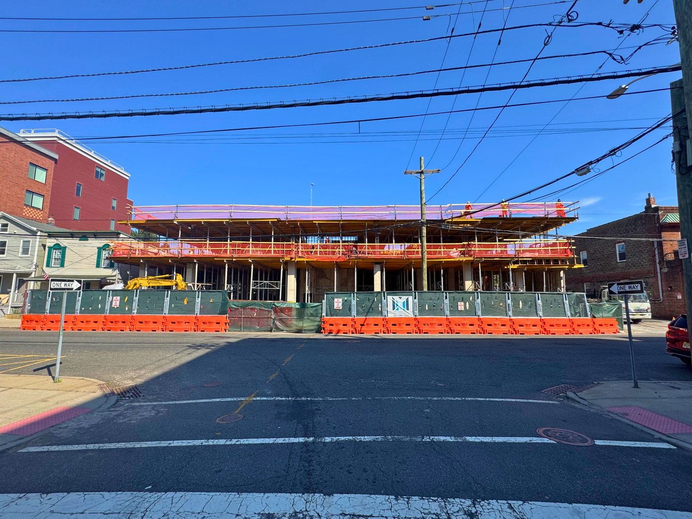 A Valley Construction real-estate development project under way